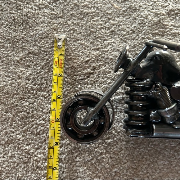 Scrap metal Motorcycle Art - Very Cool & Unique Piece - Picture 17 of 17
